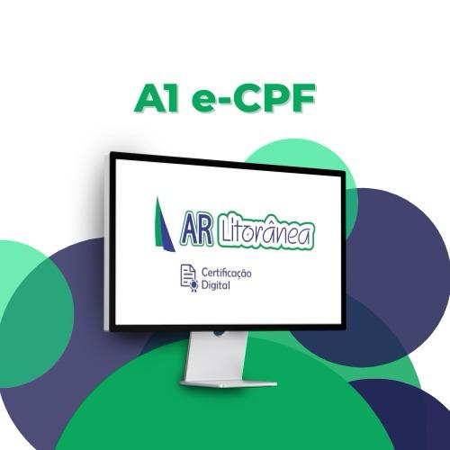 Certificado A1 PF