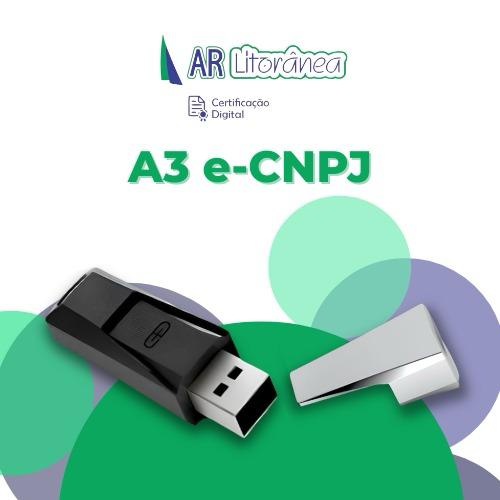 Certificado A3 Token PJ